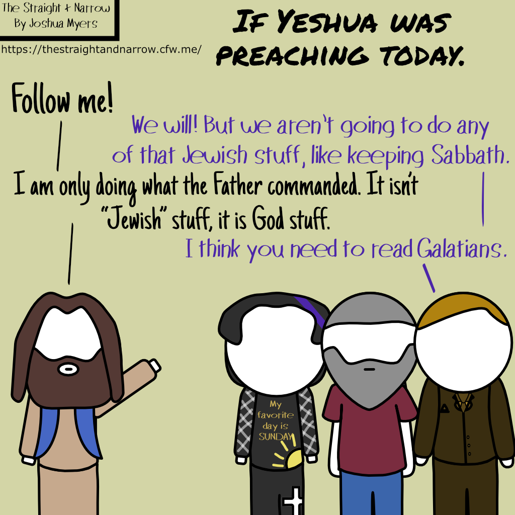 The Straight + Narrow - If Yeshua was preaching today