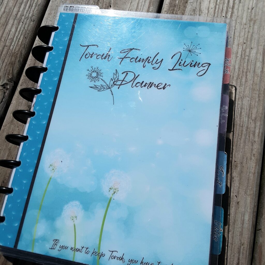 Torah Family Living planner - Torah Family Living