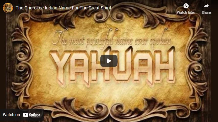 Did Native American's Know the Name of the God of Israel?