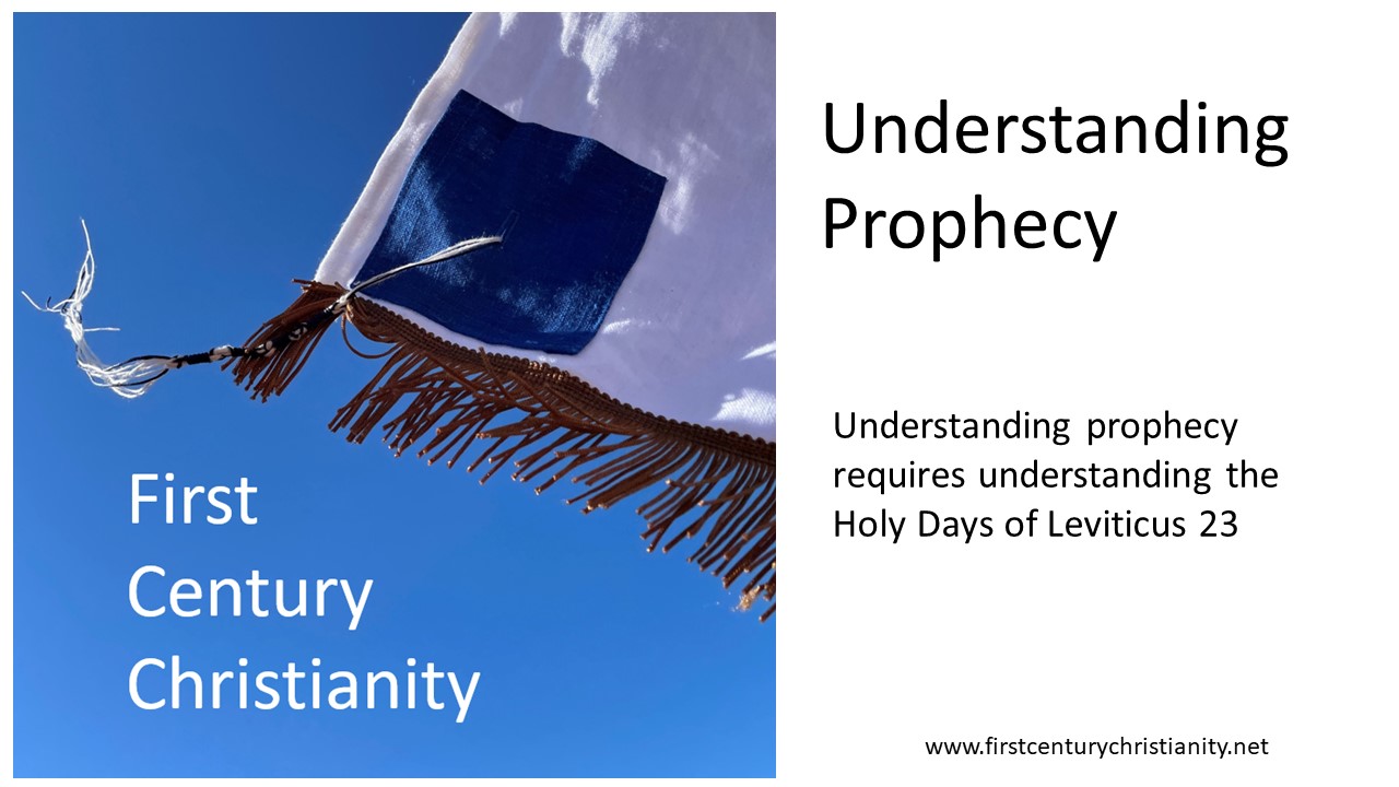 Understanding Prophecy - First Century Christianity