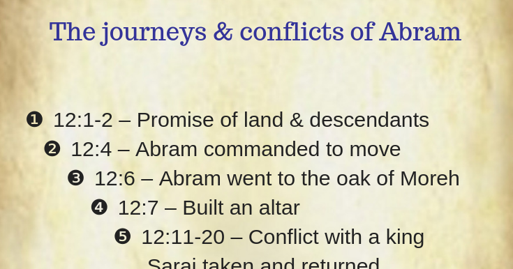 Soil from Stone: Parallelism in Genesis 12-14