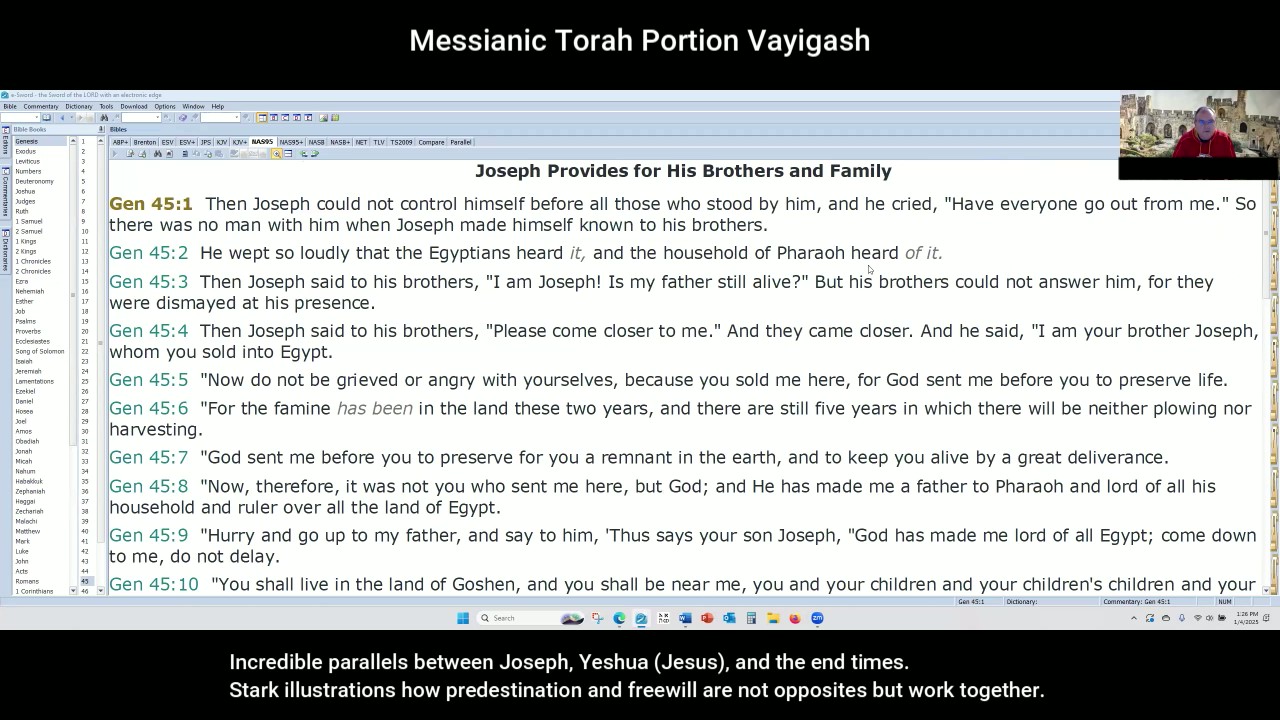 Messianic Torah Portion Vayigash - First Century Christianity