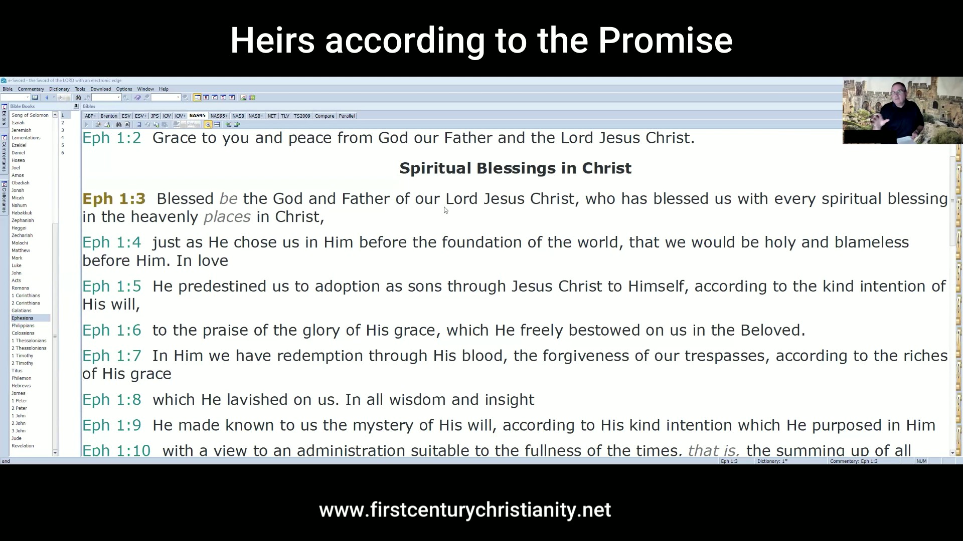 Heirs According to the Promise - First Century Christianity