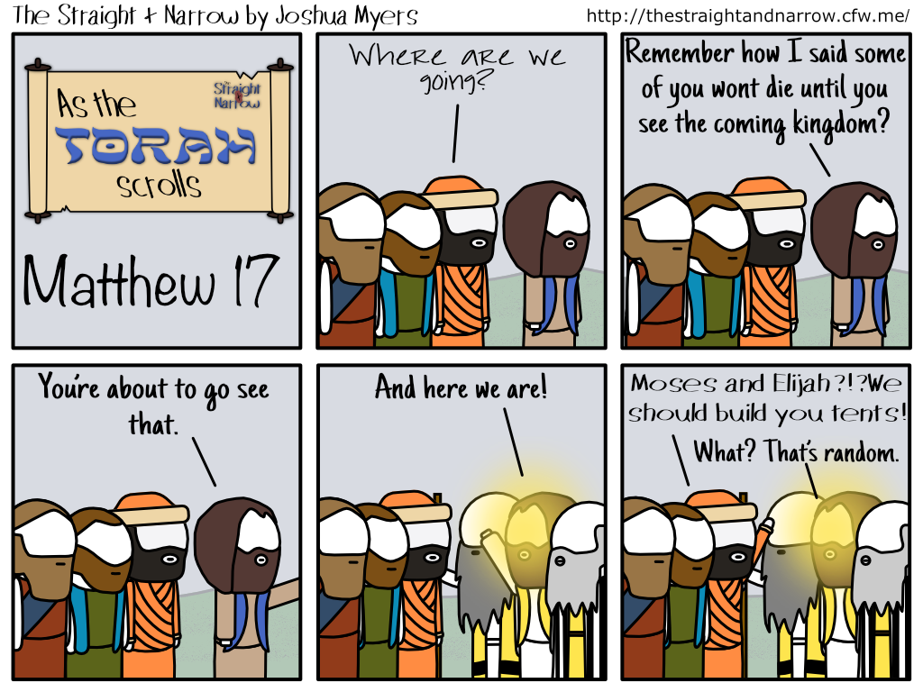 The Straight + Narrow - As The Torah Scrolls: Matthew 17