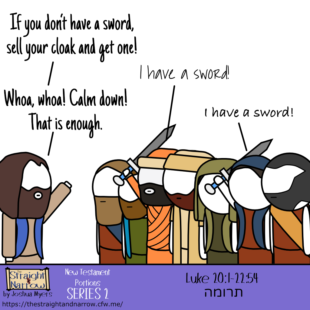 The Straight + Narrow - New Testament Portions Series 2: תרומה (Heave Offering)