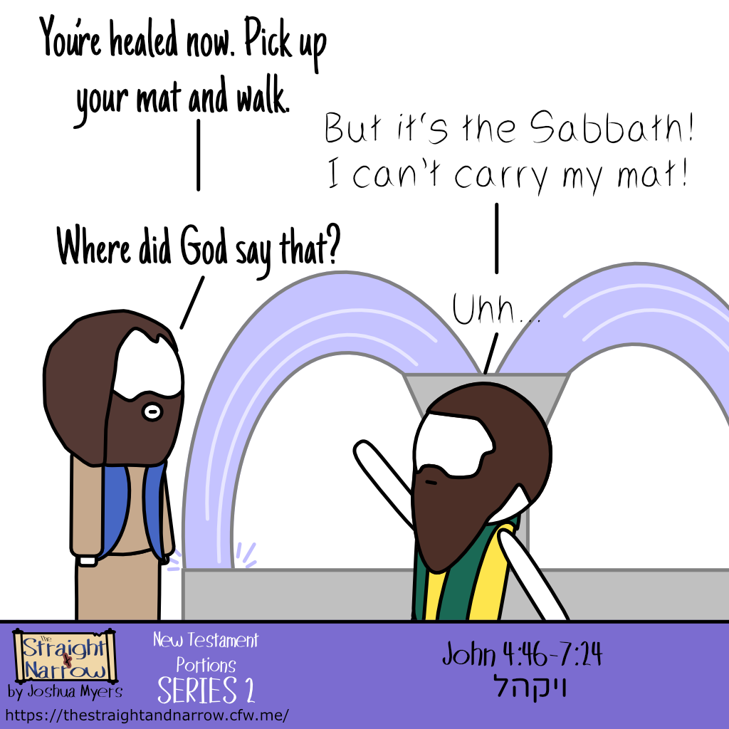 The Straight + Narrow - New Testament Portions Series 2: ויקהל (He gathered)