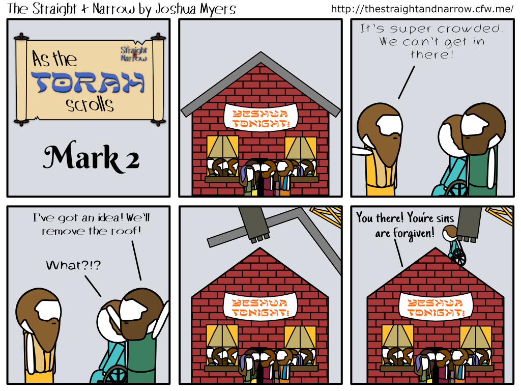 The Straight + Narrow - As The Torah Scrolls: Mark 2