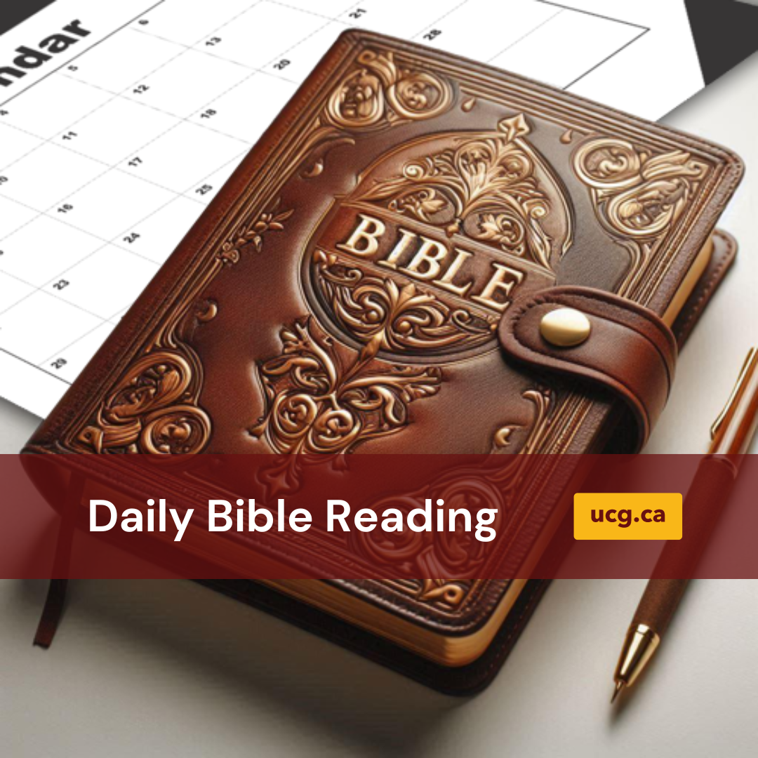 Daily Bible Reading Schedule