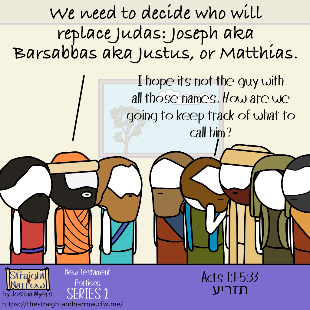 The Straight + Narrow - New Testament Portions Series 2: תזריע (Shell will conceive)