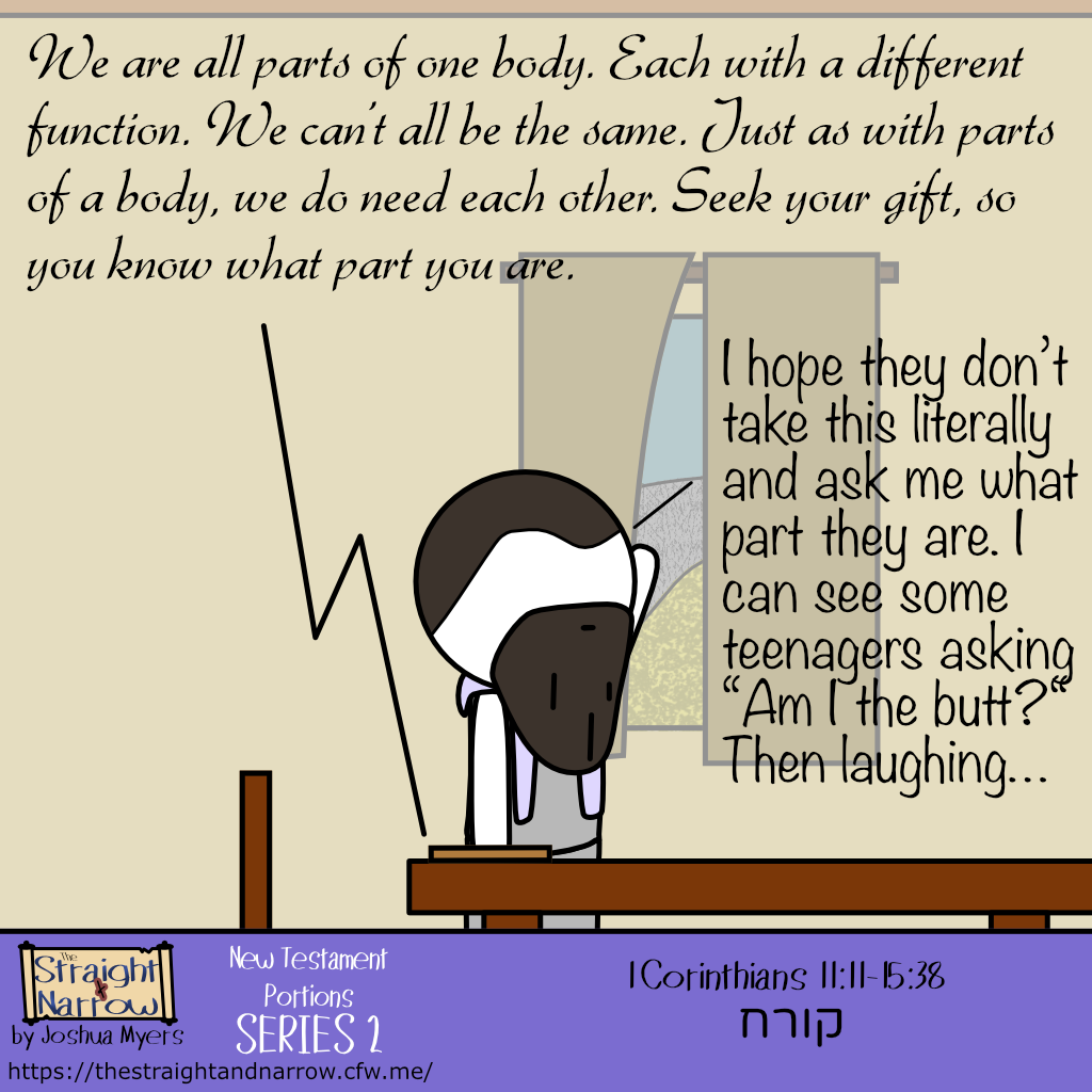 The Straight + Narrow - New Testament Portions Series 2: קורח (Korah)