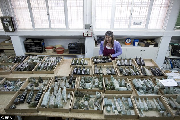 Old British Bottles in Israel - The Kingdom Network