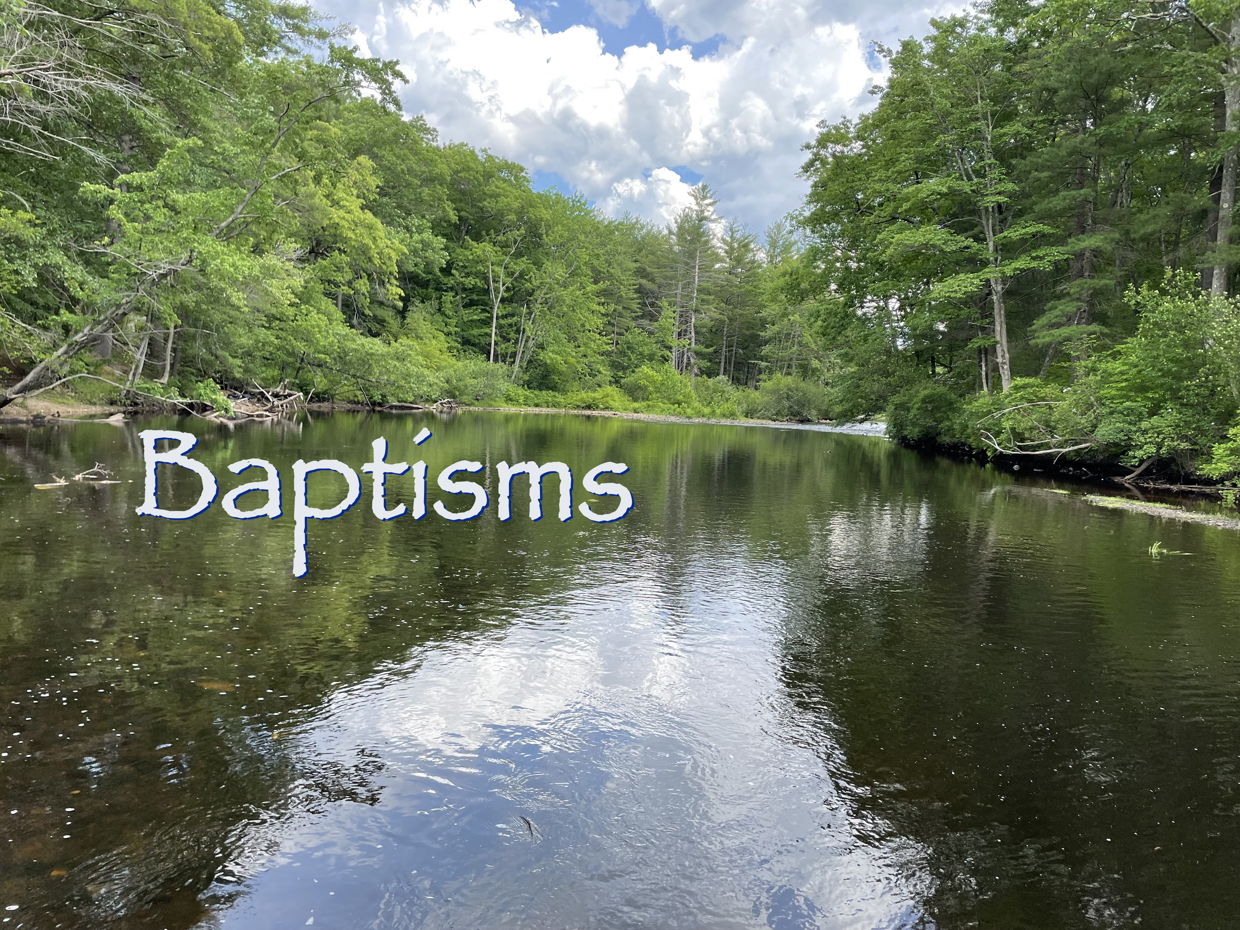 Special Bulletin for Baptisms and Monthly Bible Study | First Fruits Ministries