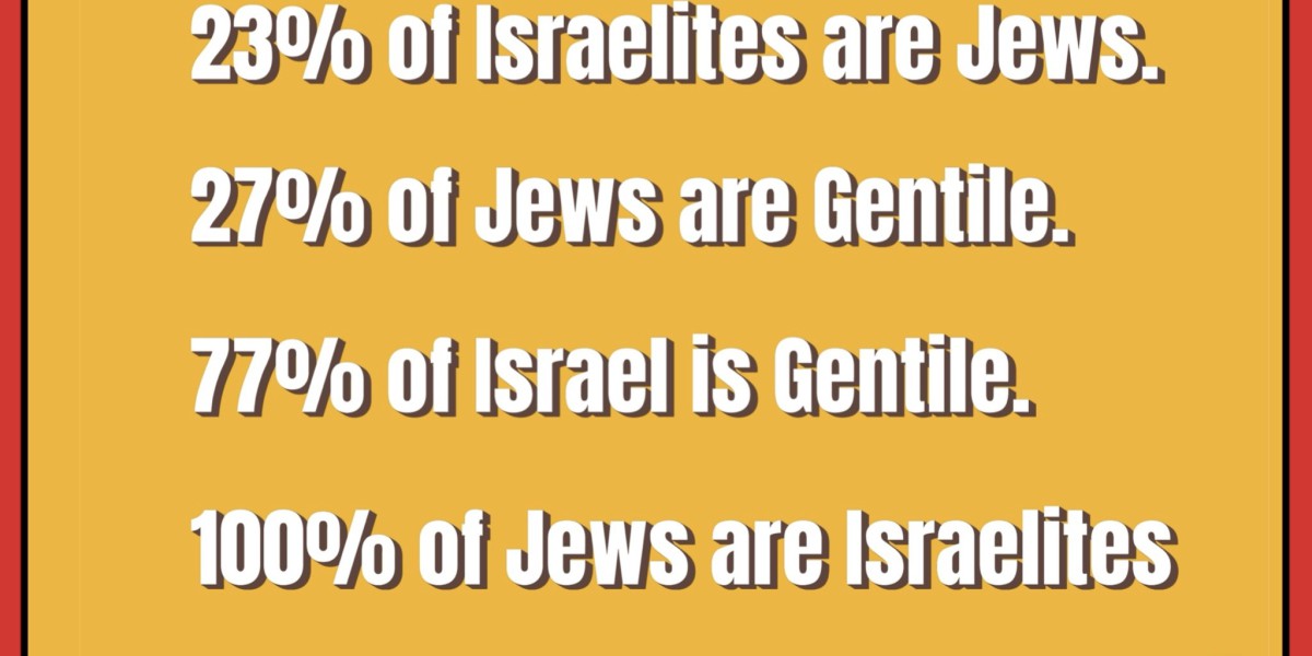 All Jews Are Israelites/ Not All Israelites Are Jews