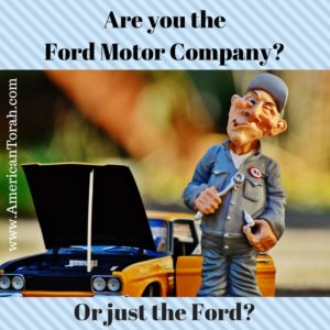 You're the Ranger, not Ford Motor Company - American Torah